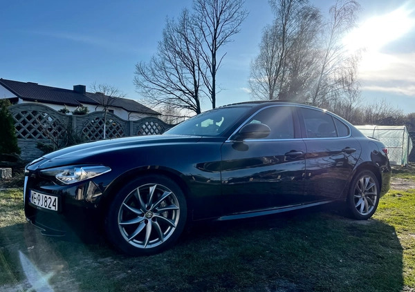 Alfa Romeo Giulia cena 84500 przebieg: 74500, rok produkcji 2017 z Warszawa małe 497